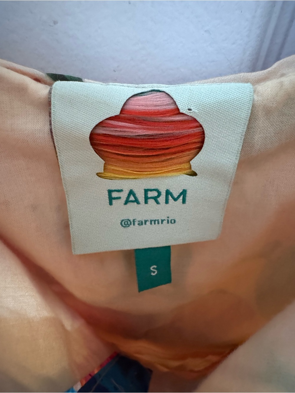FARM Rio "Mary's Garden" Frilled Top Midi Dress. - Picture 9 of 16